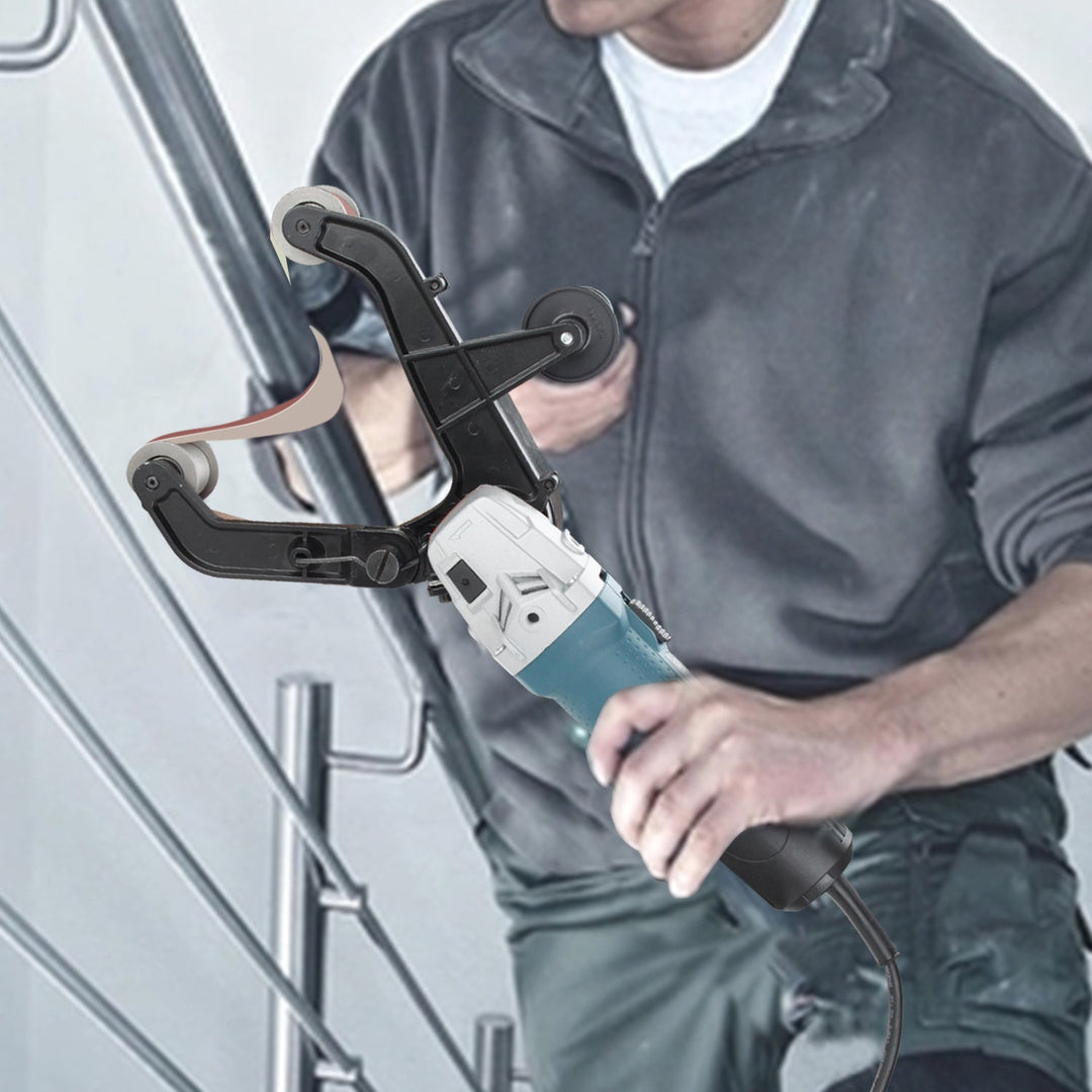 Pipe belt sander 1300W with 3 grit sizes | Bowlift