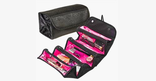 BowLift | Roll and Go Travel Cosmetic Bag – Travel like a Pro!