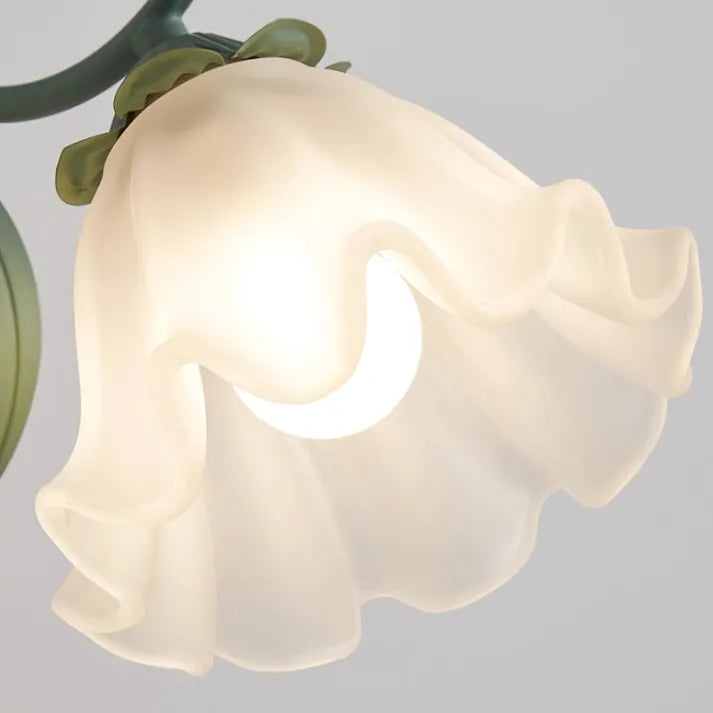 BowLift | LED Lily of the Valley Flower Wall Lamp - Decorative Floral Light Fixture for Living Room & Bedroom Decor
