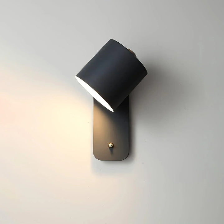 BowLift | Cylindrical Wall Lamp with Plug