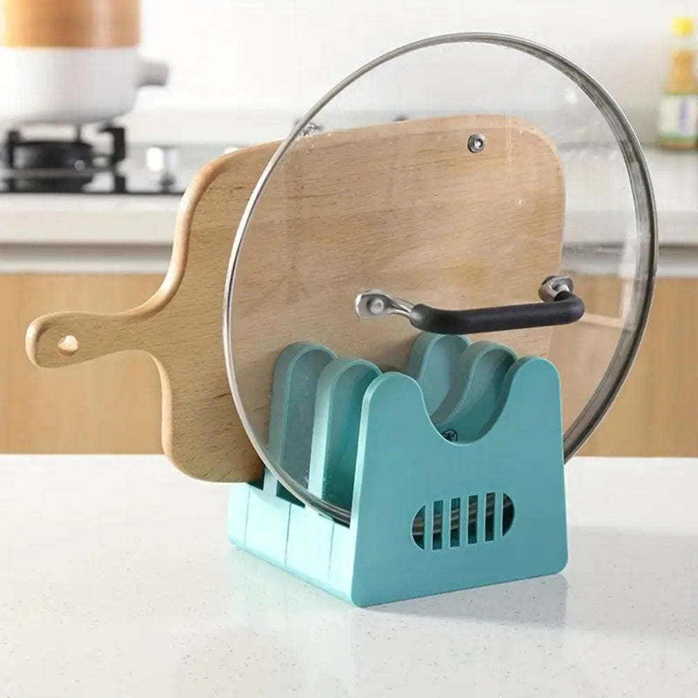 BowLift | ABS Pot Lid and Utensils Storage Rack