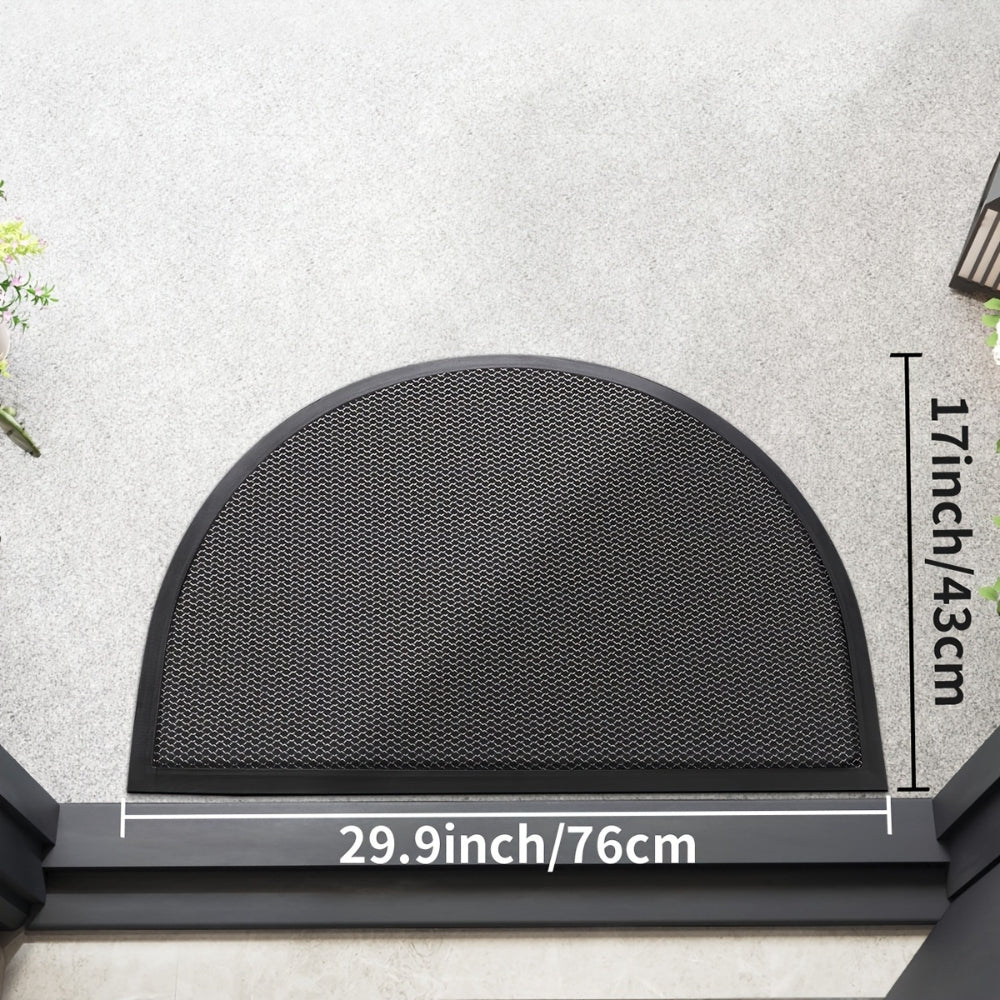 BowLift | Rynel Semi Circle Doormat | Non-Slip Entrance Mat