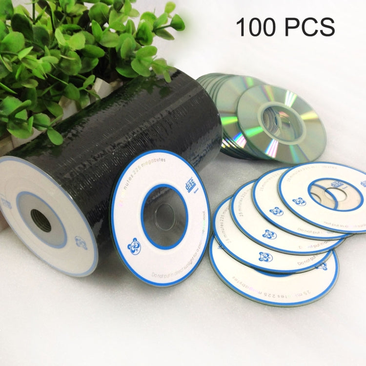 BowLift | 8cm Blank Mini CD-R, 225MB/25min, 100 pieces in a package, the price applies to 100 pieces