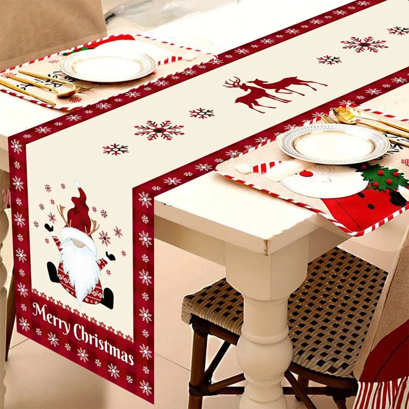 BowLift | Christmas Table Runner Festivia | 180×35 cm | Elegant & Festive | Table Decoration for Christmas & New Year 2025/2026