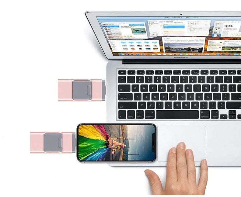 BowLift | DataFlex 4-in-1 Memory Stick – USB Storage for Phone, Tablet and PC