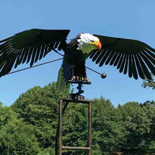 BowLift | Metallic Eagle Wing Fluttering Spinner