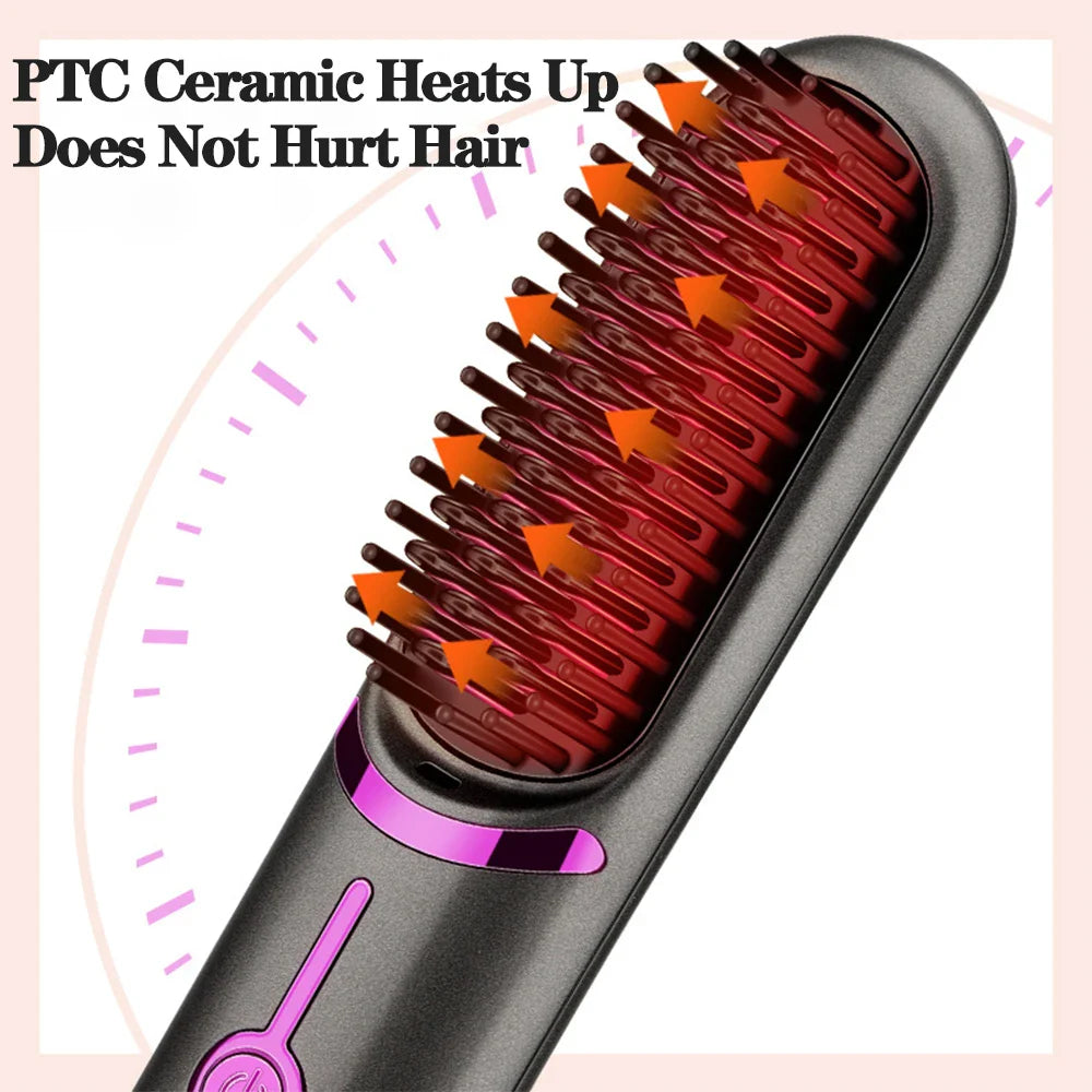 BowLift | Wireless Hair Straightener Comb