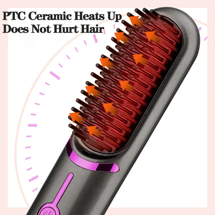 BowLift | Wireless Hair Straightener Comb