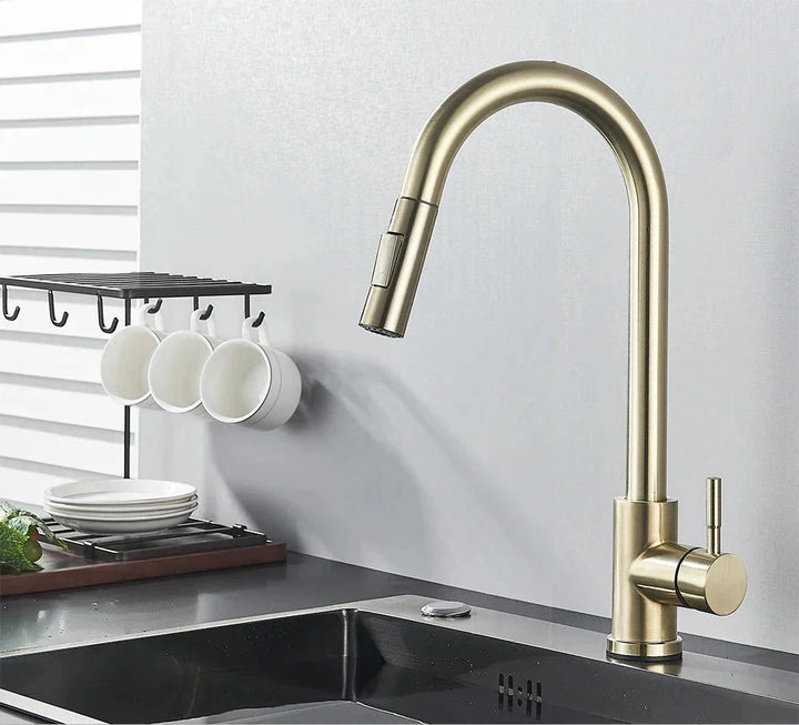 BowLift | Modern Kitchen Faucet Mounted on Countertop