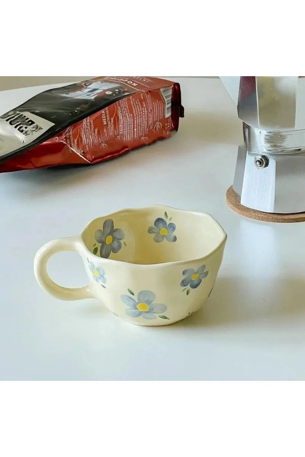 Flower ceramic mug | Bowlift