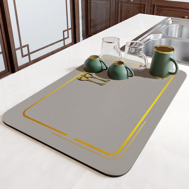 BowLift | Absorbmat Premium - The Perfect Kitchen Mat for Dry and Safe Dishes