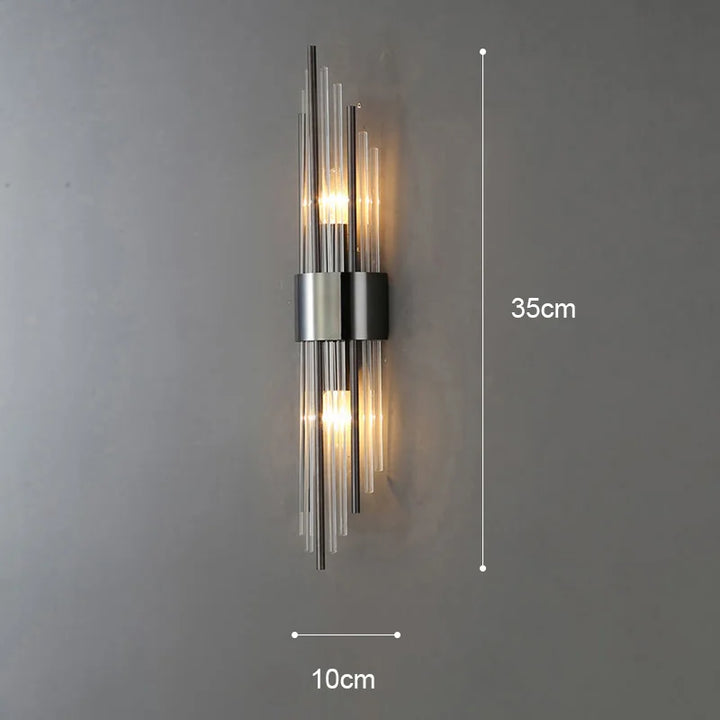 BowLift | Elegant LED Wall Lamp in Gold
