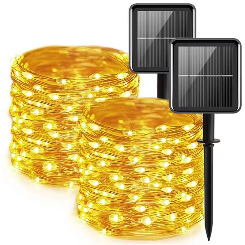 BowLift | Enchanted Solar LED Garden Lights – Copper Wire