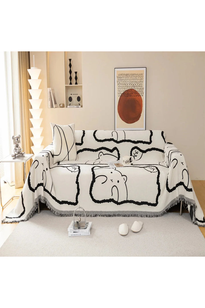 Living room sofa cover | Bowlift