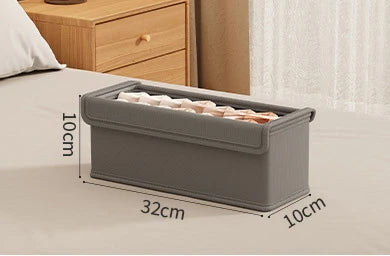 BowLift | Neatvero Storage Box | Foldable & Washable | Breathable & Stable | For Socks & Underwear