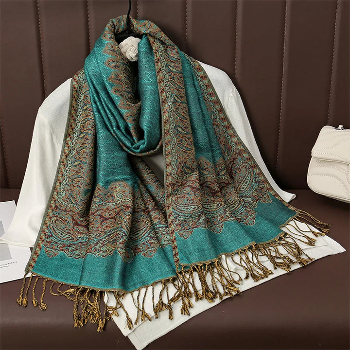 BowLift | Élégancea | Women's Scarf | Cashmere Feel | 70 × 190 cm | Luxury Print & Warm