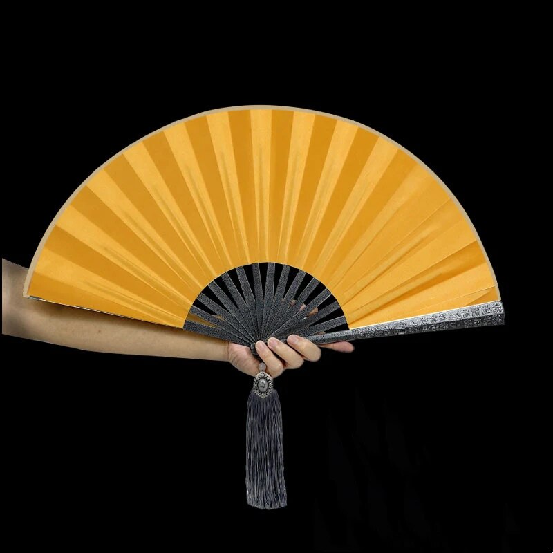 Tungsten Steel Alloy Self-Defense Folding Hand Fan | Bowlift