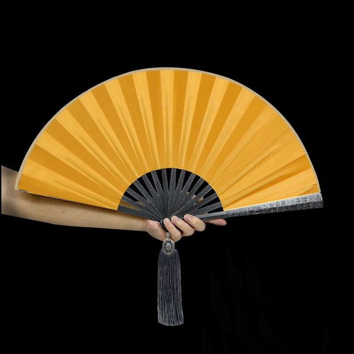 Tungsten Steel Alloy Self-Defense Folding Hand Fan | Bowlift