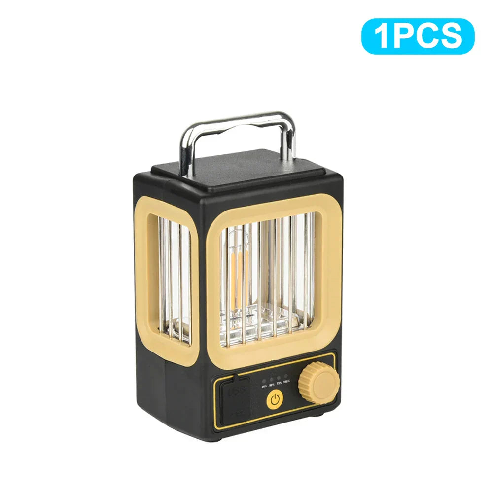 BowLift | Lumenity Camping Lamp | 360° Light & Power Bank | Solar & USB-C | Compact & Rechargeable