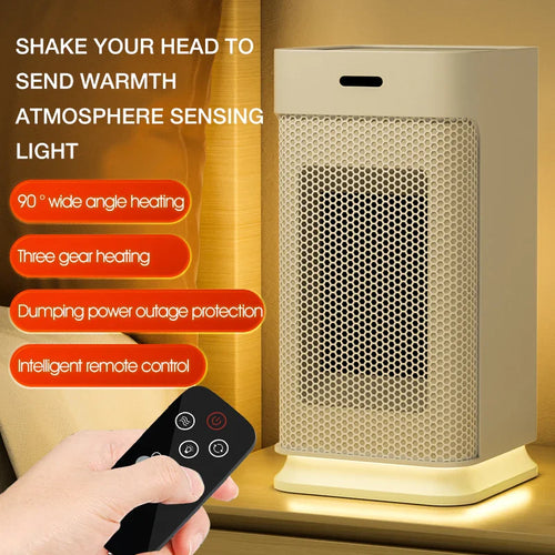 BowLift | Wearable Ceramic Electric Heater with PTC and Night Light