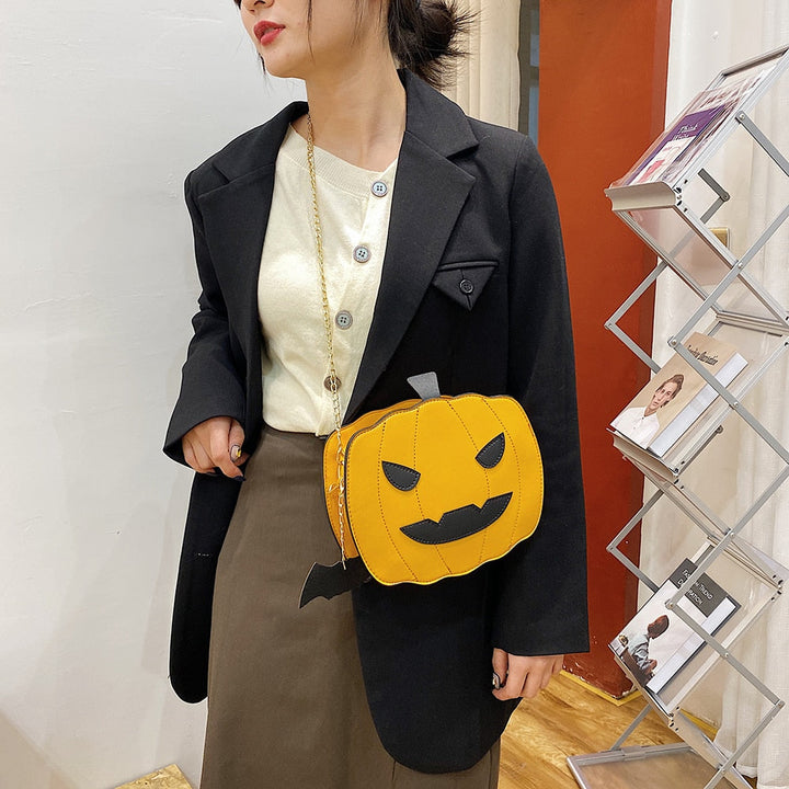 BowLift | Pumpkin Shape Mini Shoulder Bag