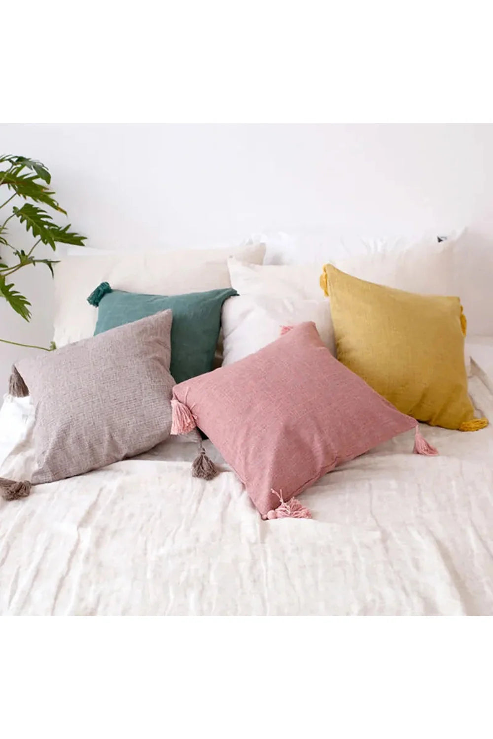 Lino Throw Pillow Cover | Bowlift