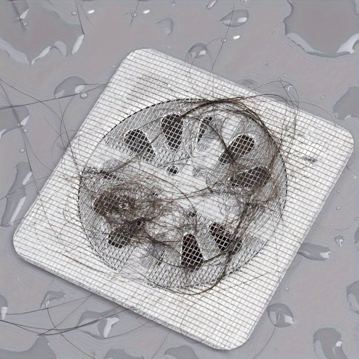 ClearGuard Disposable Hair Catcher – Protective Film for Shower Drains (4 Inch) Bowlift