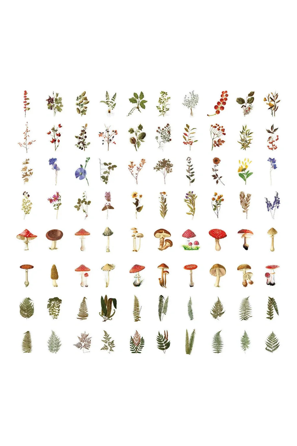 floral scrapbooking stickers | Bowlift