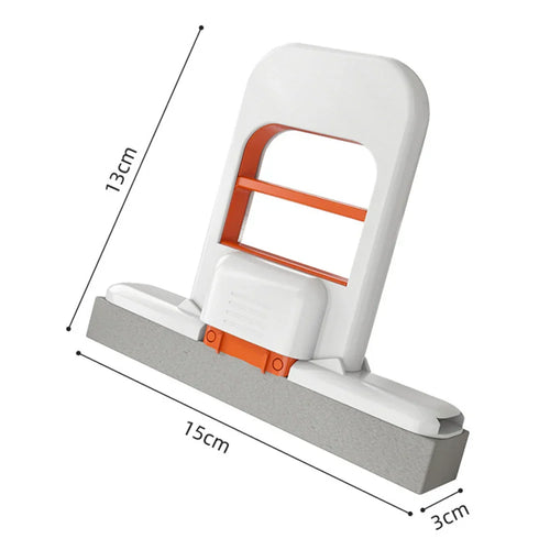 Scratch-Safe Compact Dual Texture Sponge Mop | Bowlift