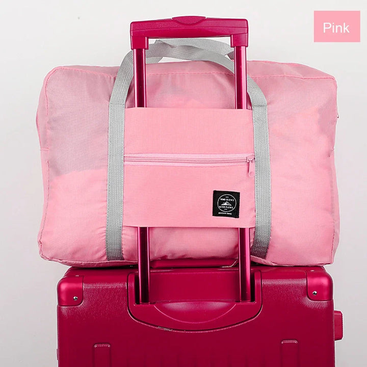 BowLift | Voyapura Folding Travel Bag | Waterproof & Ultralight | Large Capacity | Unisex Nylon Luggage