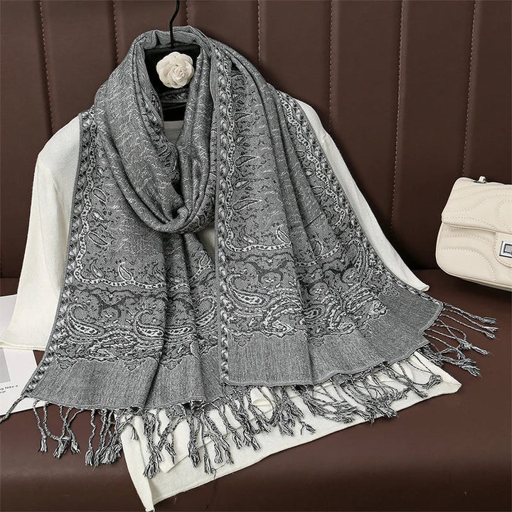 BowLift | Élégancea | Women's Scarf | Cashmere Feel | 70 × 190 cm | Luxury Print & Warm