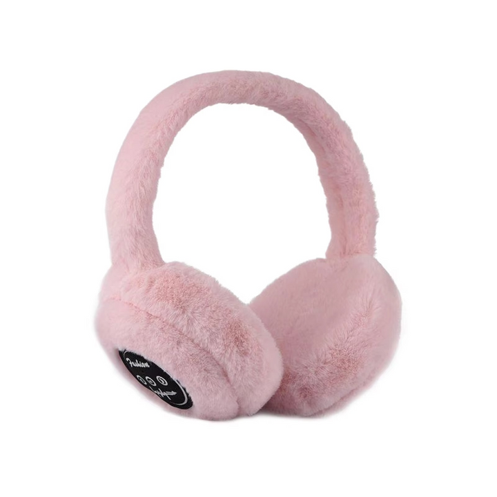 BowLift | Wireless Plush Earphones with Bluetooth 5.2 and Warm Fur Design