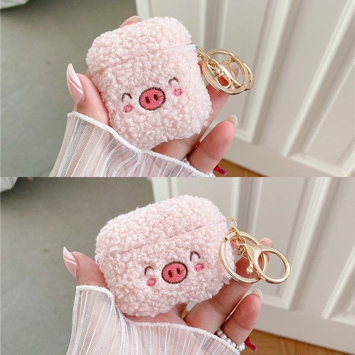 BowLift | Fluffy Dog AirPods Case