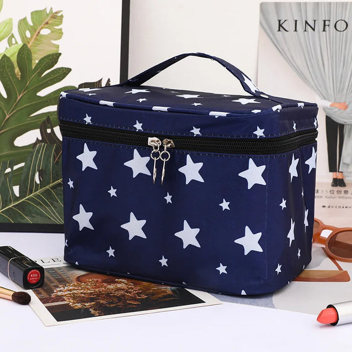 BowLift | Cosmetic bag WildAura | Large capacity | Waterproof & Stylish | Animal print