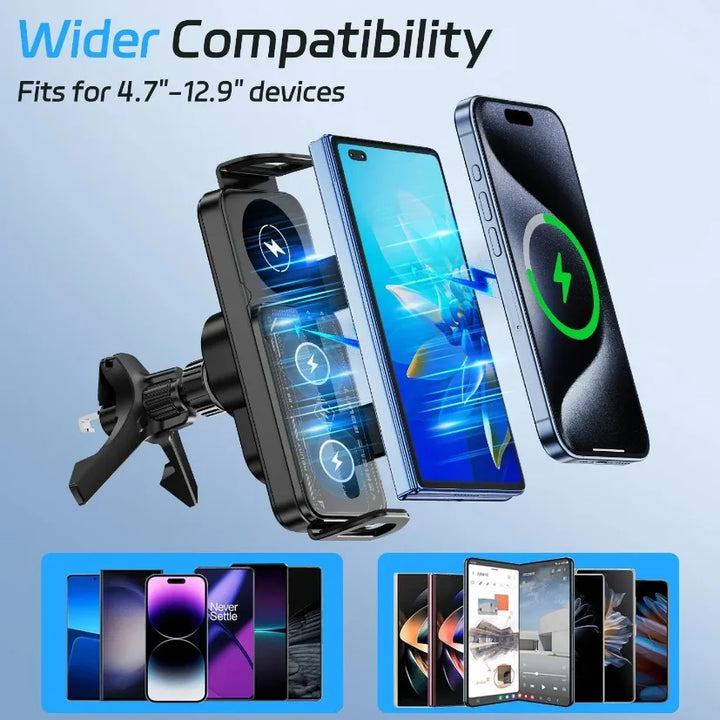 BowLift | 360 Rotation Car Wireless Charger