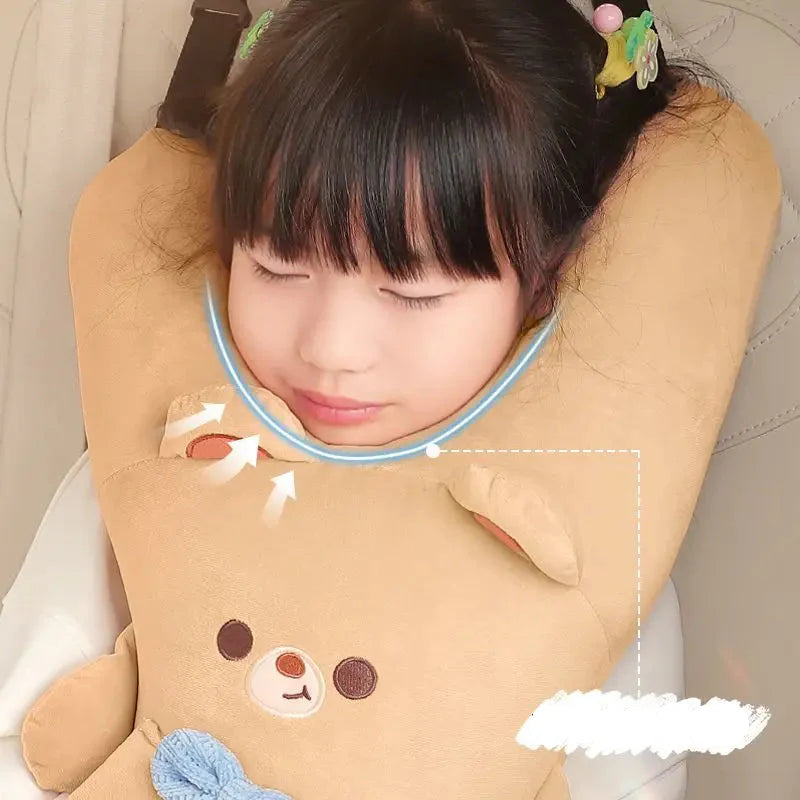 BowLift | Universal Car Seat Belt Headrest Pillow