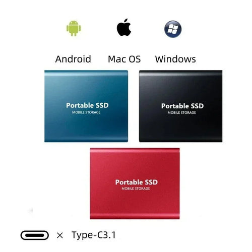 BowLift | SpeedPro SSD 128GB High Speed Storage with USB-C 3.1