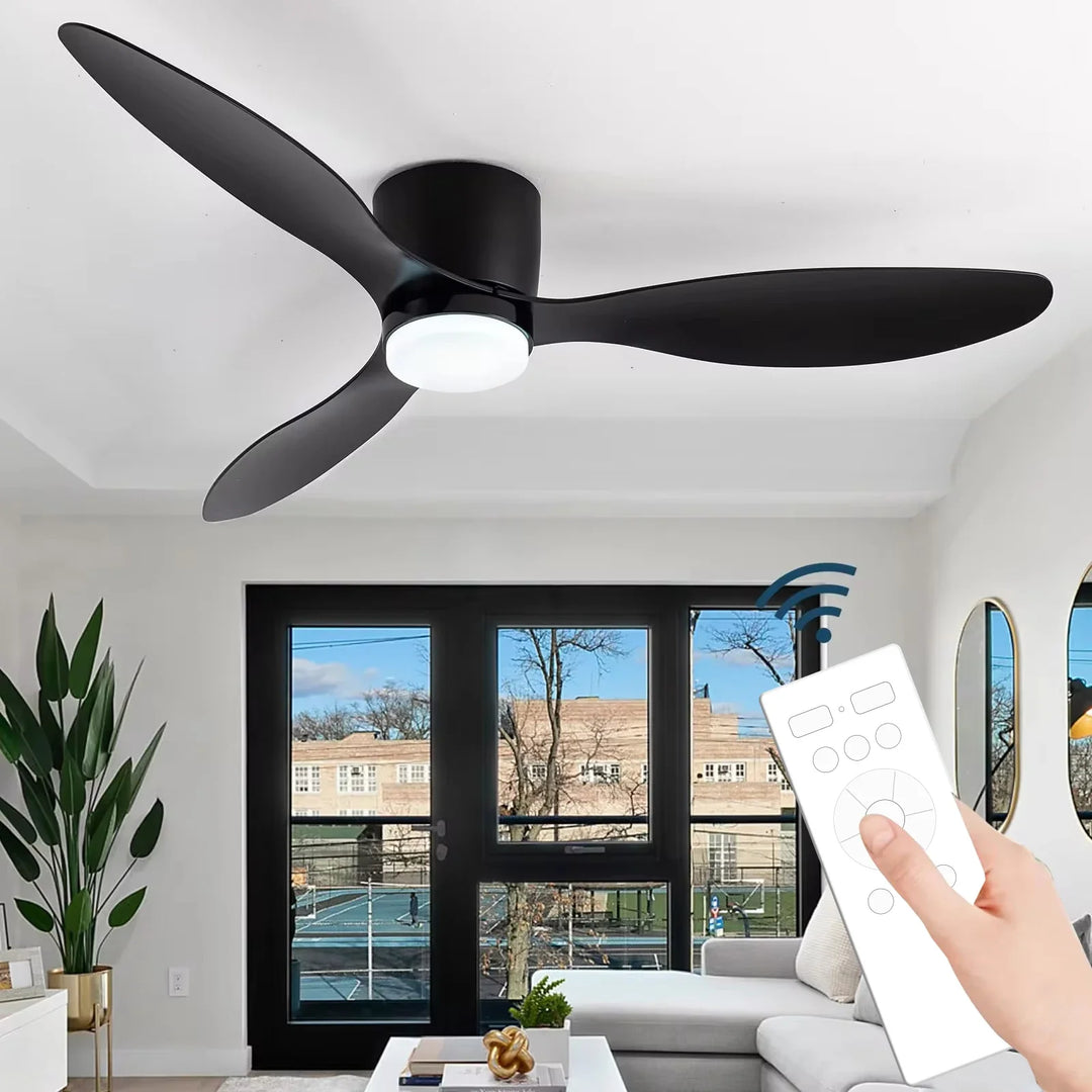 BowLift | Ceiling Fan With Light Scandinavian Design