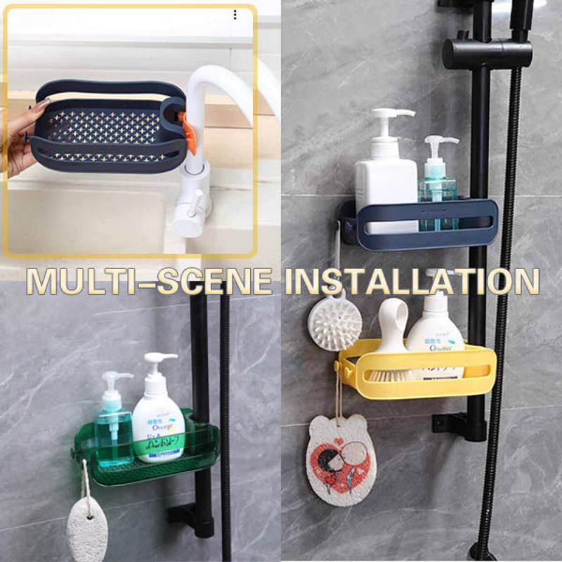 BowLift | 2in1 Sponge Holder Sink Organizer Rack