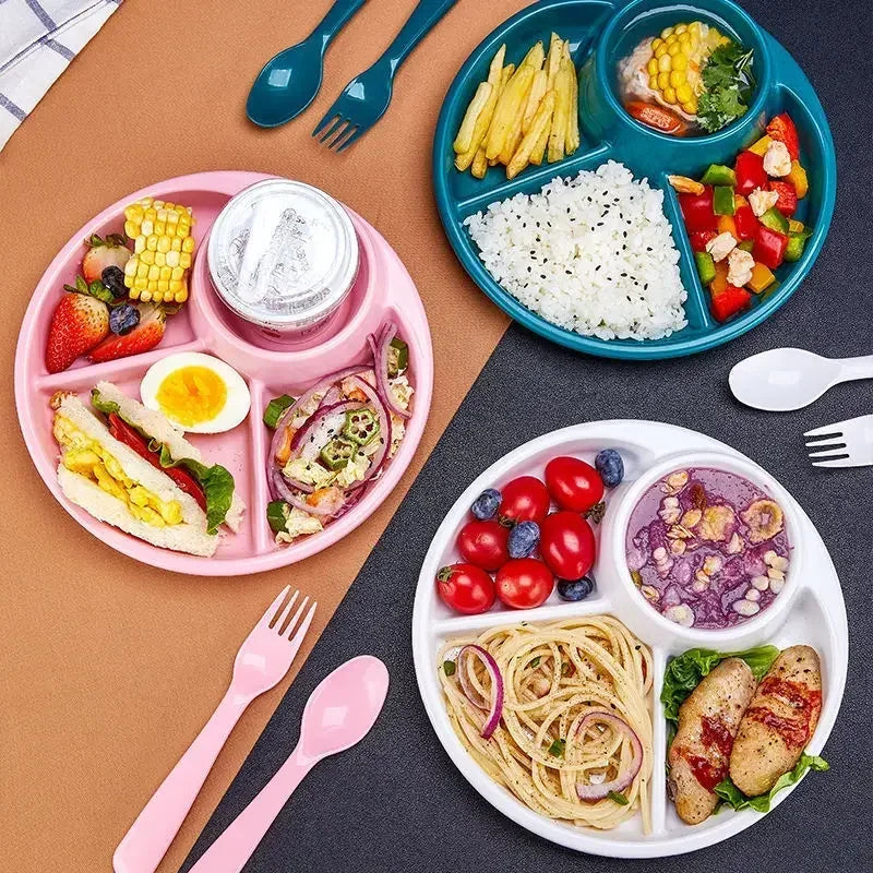 BowLift | Portion Control Plate Divided Meal Planner Plate