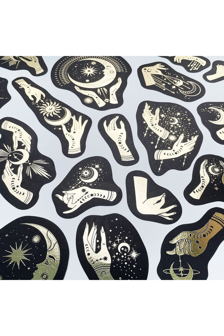 Girl Gold Stickers | Bowlift