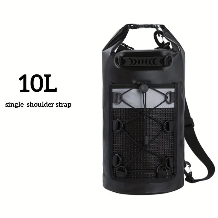 BowLift | Waterproof Dry Bag AQUARIX Motion | 10/20/30 L | Rolltop & Shoulder Strap | For Kayak, Beach & Trekking