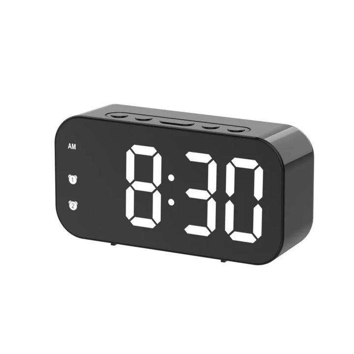 Modern LED alarm clock with temperature display and dual alarm function – Perfect for bedroom, office, and as stylish nightstand decoration | Bowlift