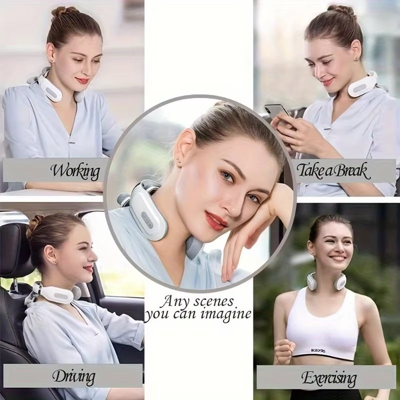BowLift | Ultimate Relaxation Neck & Shoulder Massager, USB Rechargeable