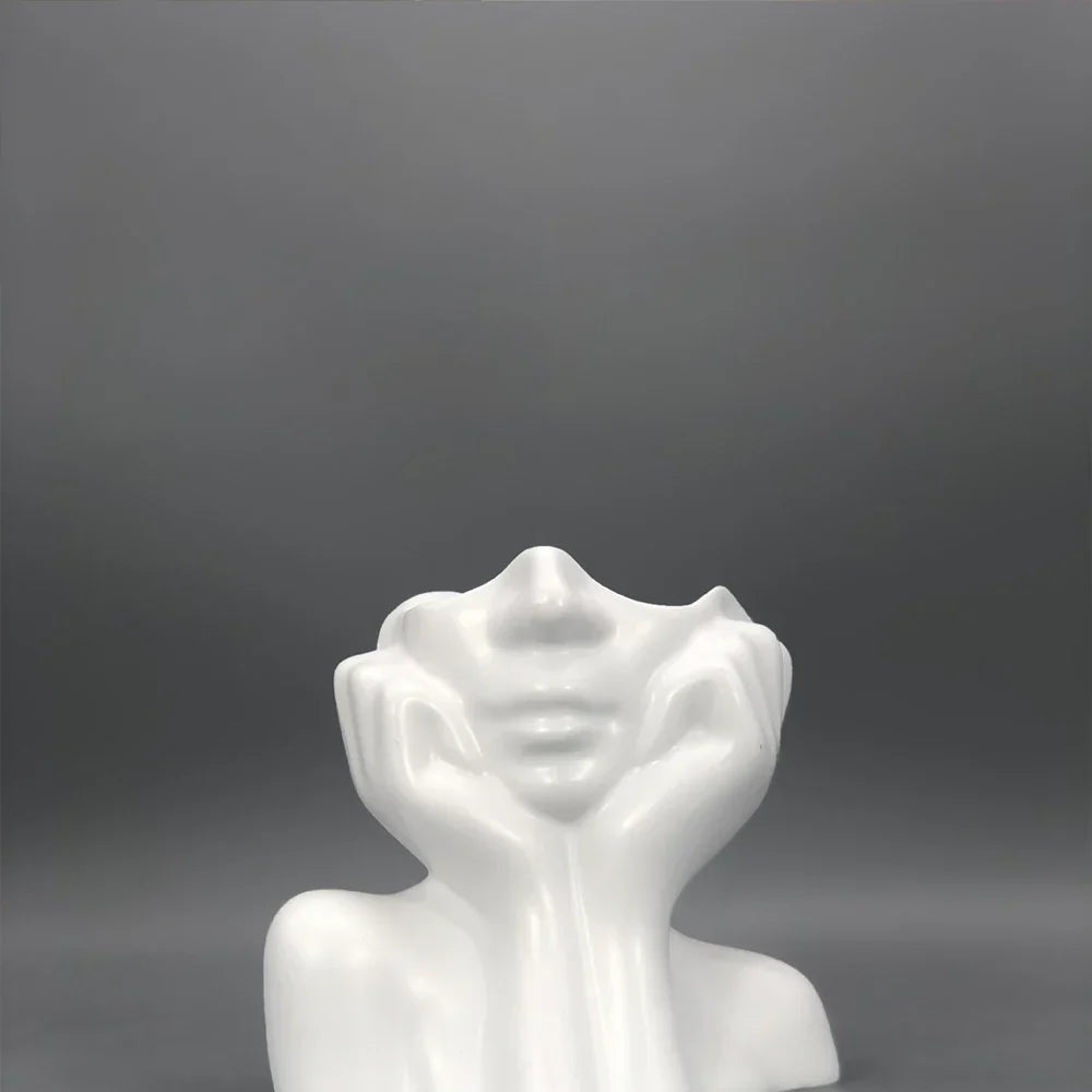 Cheerful Lucky Flower Pot Sculpture | Bowlift