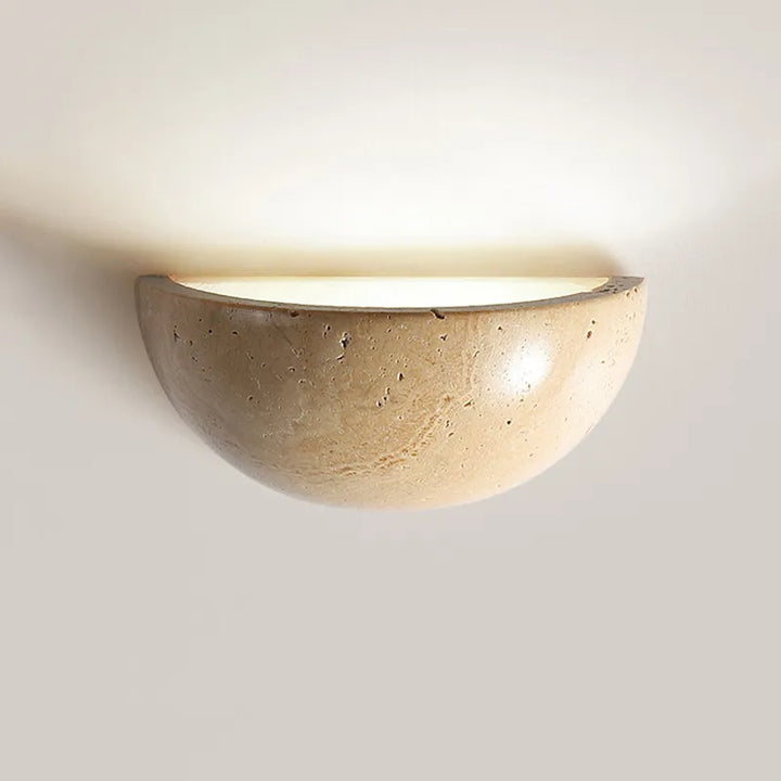 BowLift | SabiGlow - Organic Rock Wall Light