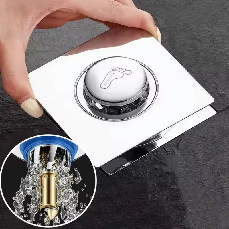 BowLift | Anti-Odor Pop-Up Floor Drain Filter