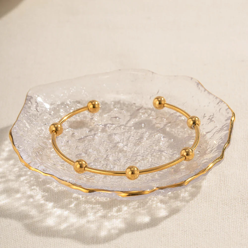 BowLift | Classy Separated Sphere Bangle Bracelet