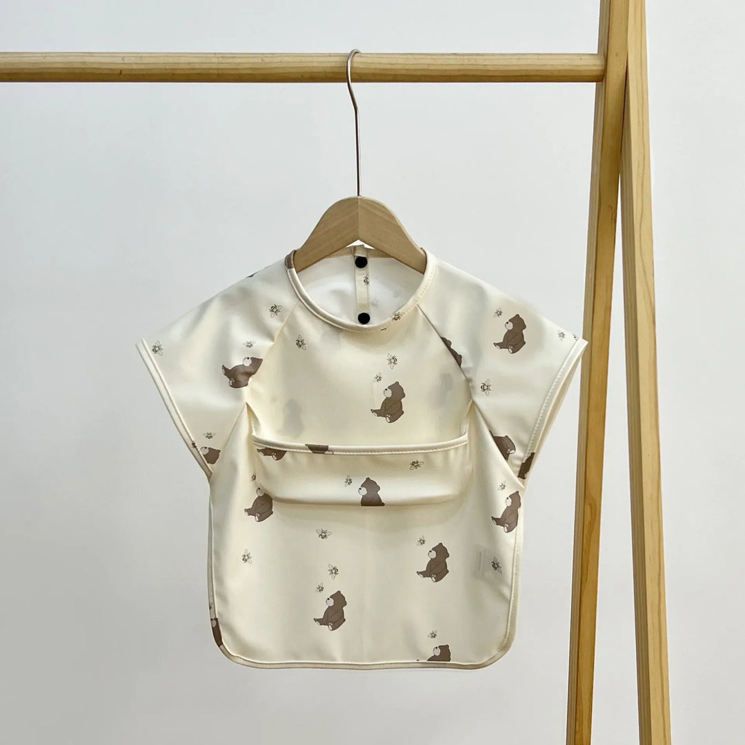 BowLift | Long-sleeve waterproof art apron for children