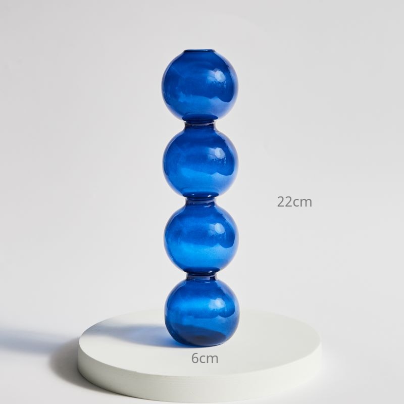 Layered Globe Glass Vase | Bowlift